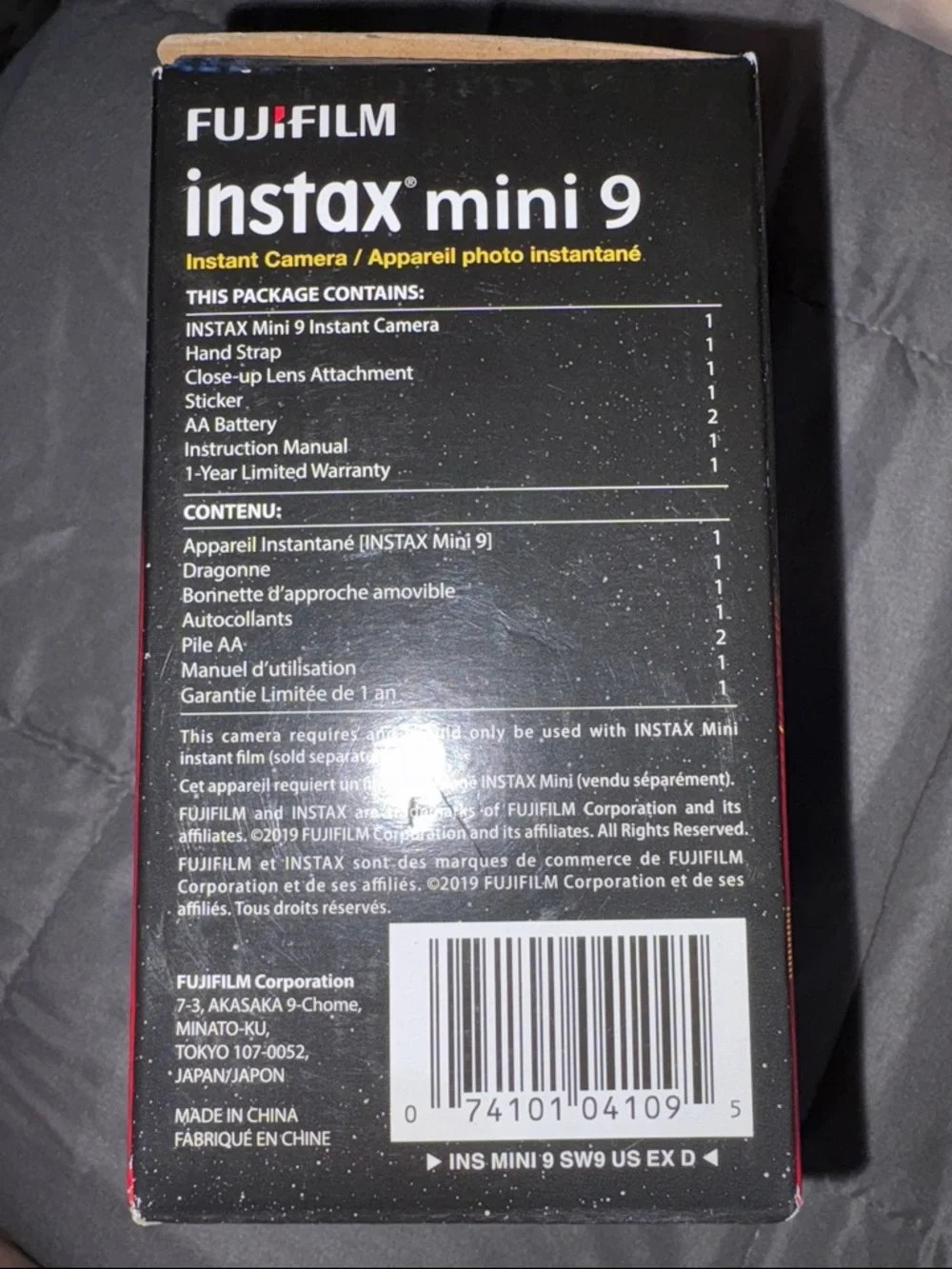 Fujifilm Instax Mini 9 Star Wars Instant Camera - White with Blue Accents